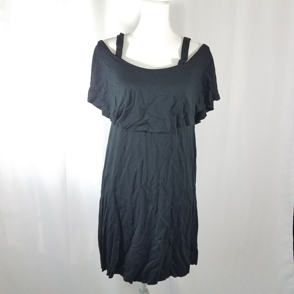 Anthropologie Maeve Off the Shoulder Black S